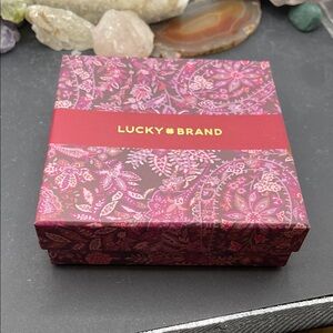 08.16.25_6 ☘️NWT ☘️Lucky Brand Rhinestone & Goldtone Moon & Stars Earrings